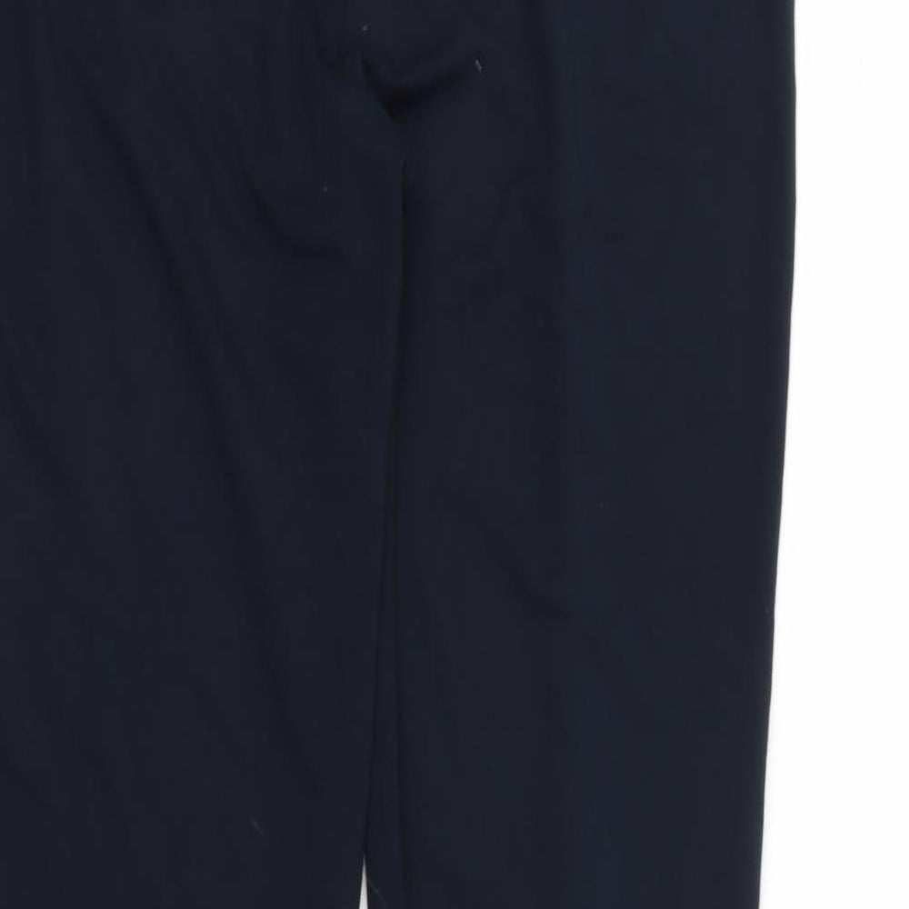 M&S Womens Blue   Trousers  Size 16 L27 in