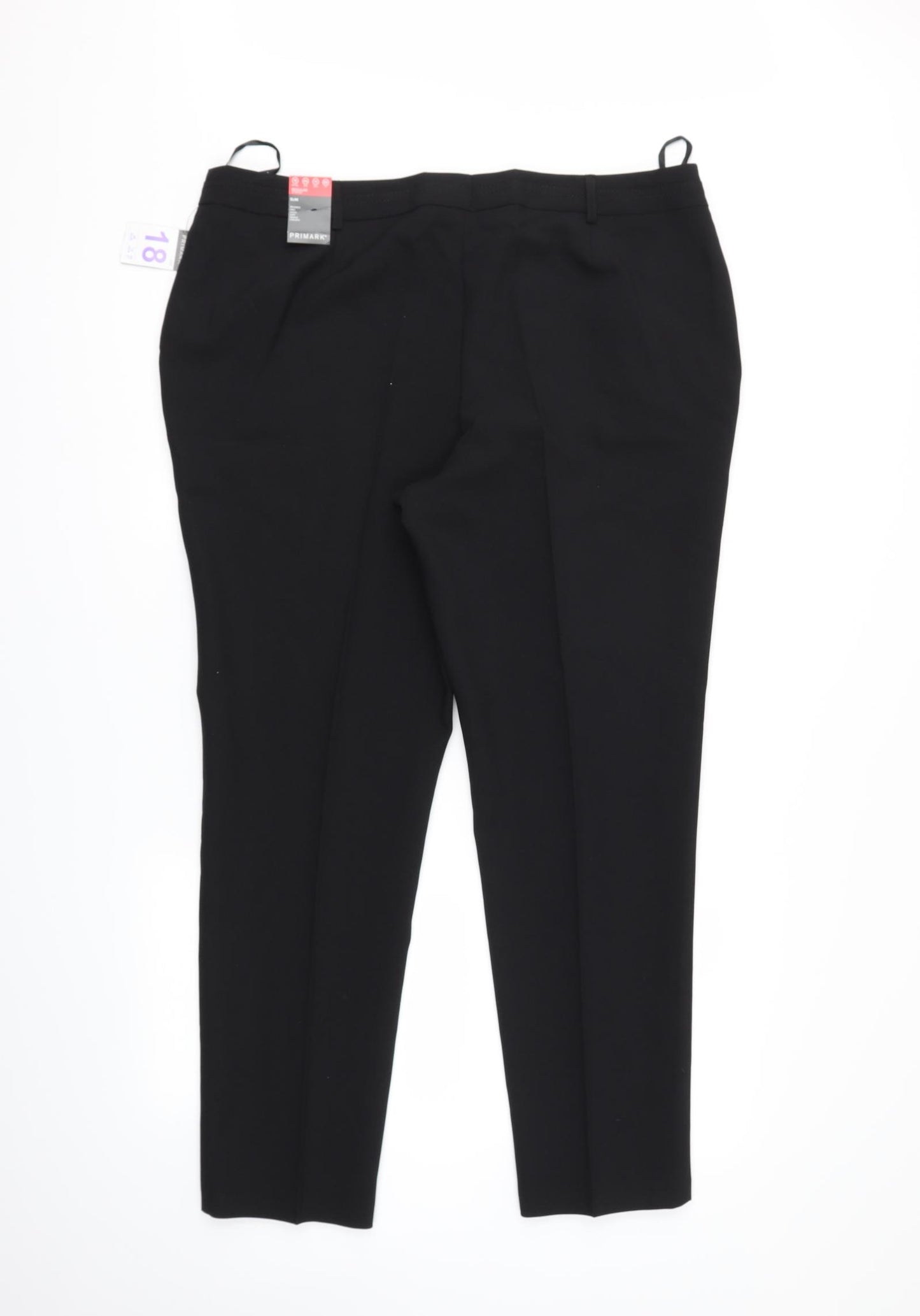 Primark Womens Black   Trousers  Size 18 L28 in