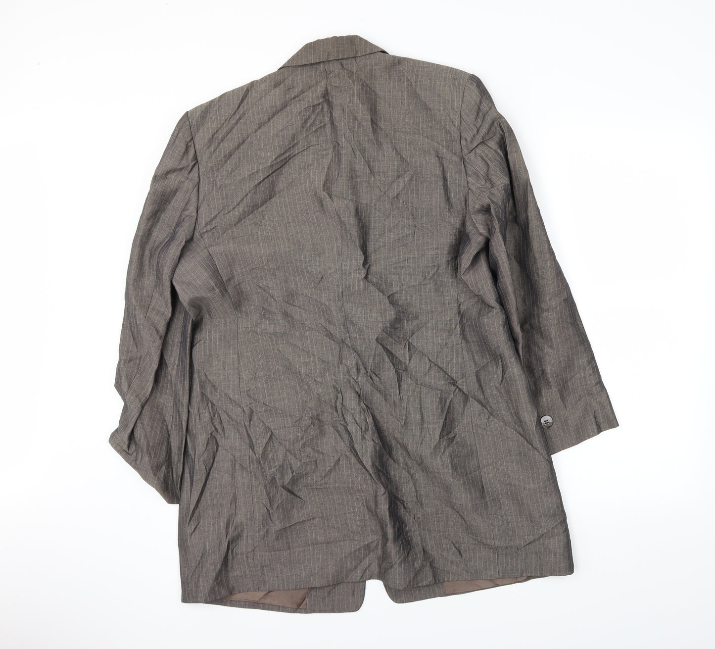 M&S Womens Gold   Jacket Blazer Size 16