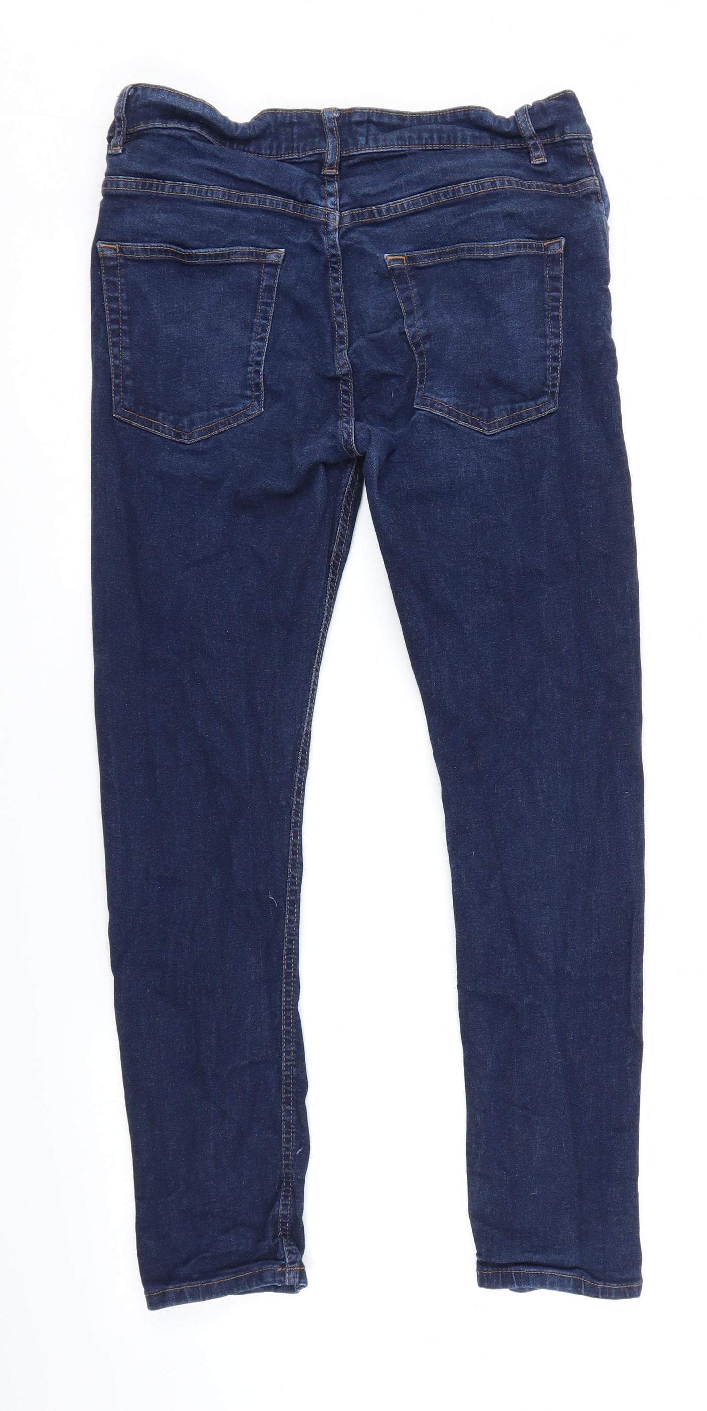 NEXT Womens Blue  Denim Skinny Jeans Size 32 in L26 in -