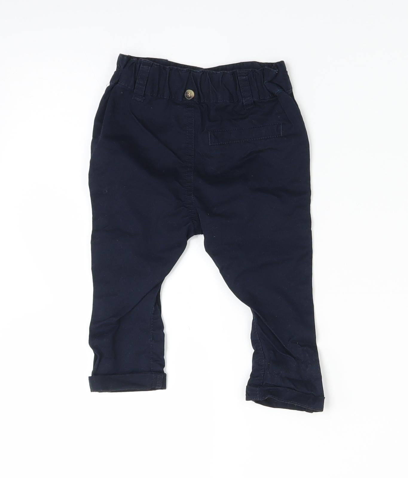 Matalan Baby Blue   Capri Trousers Size 6-9 Months