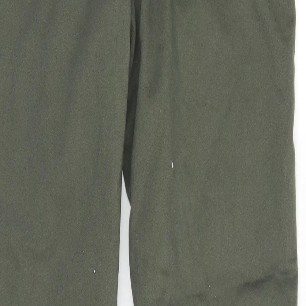 F&F Womens Green  Denim Straight Jeans Size 10 L26 in