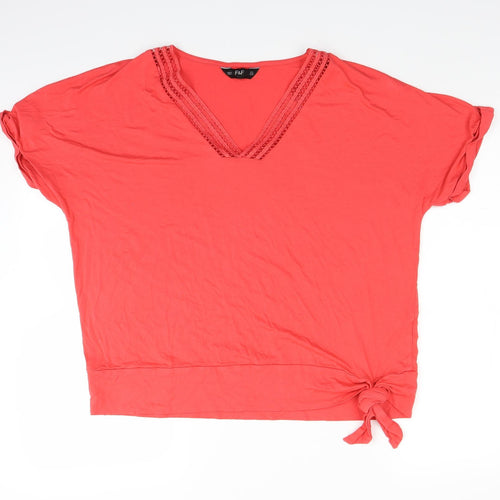 F&F Womens Pink   Basic Button-Up Size 16