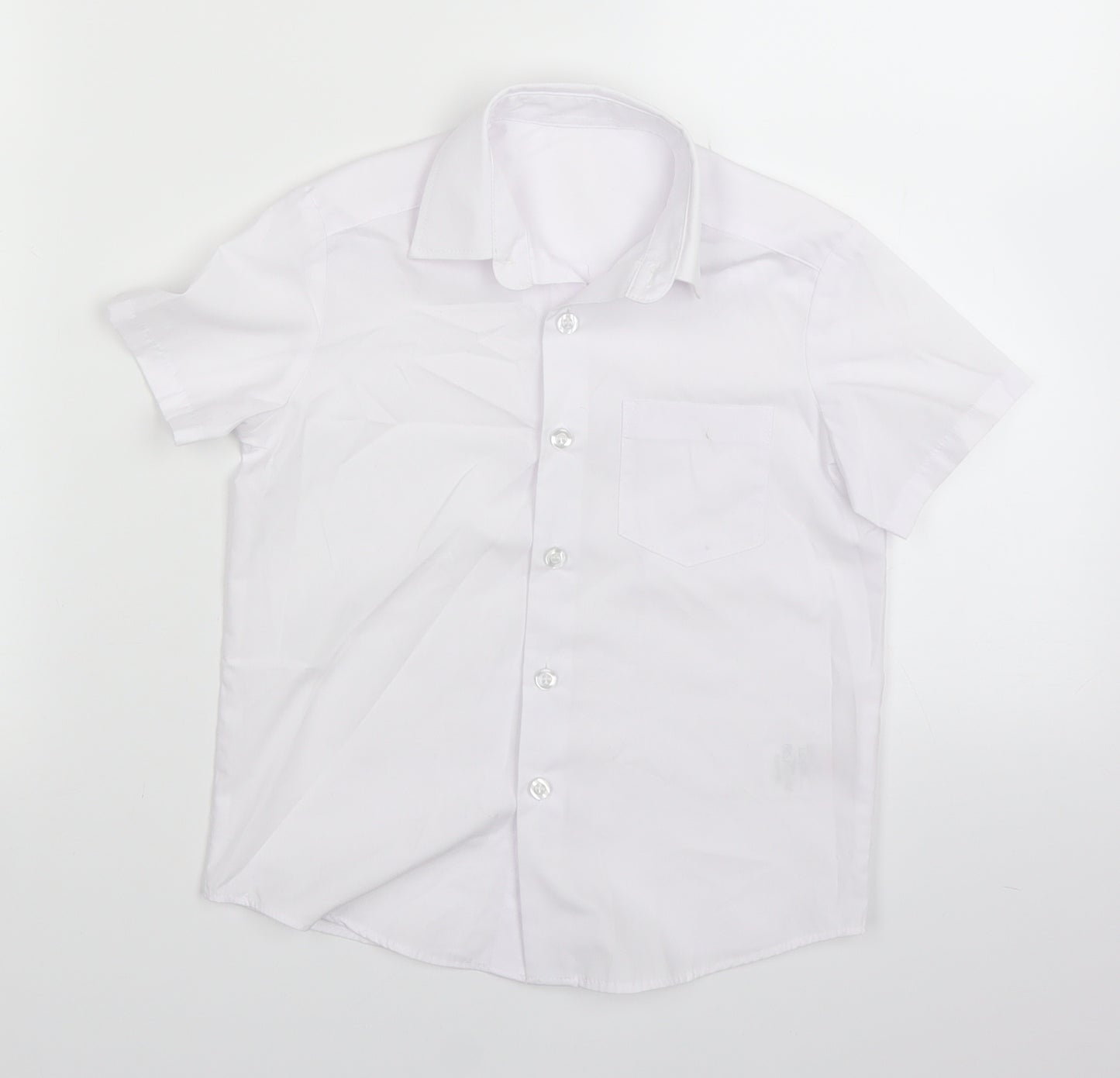 George Boys White   Basic Button-Up Size 3-4 Years