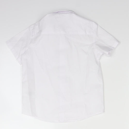 George Boys White   Basic Button-Up Size 3-4 Years