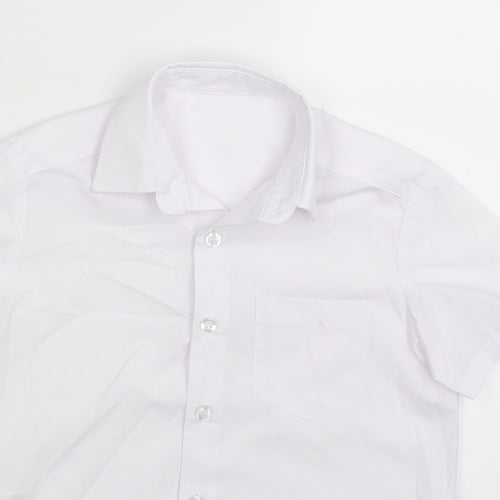 George Boys White   Basic Button-Up Size 3-4 Years