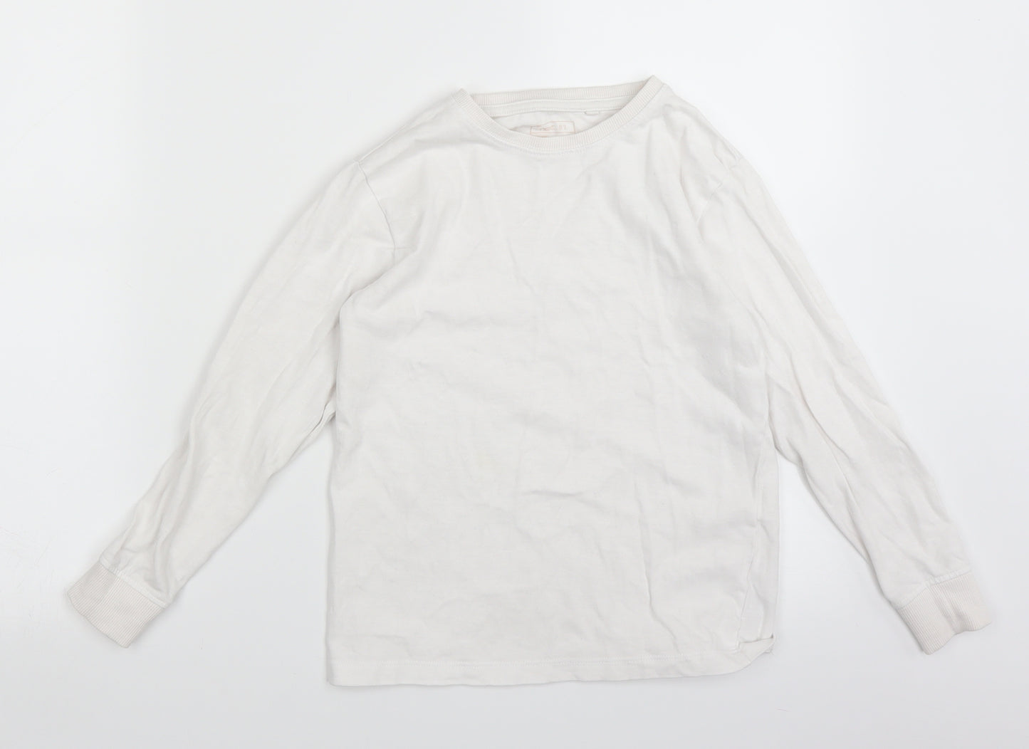 NEXT Boys White   Basic T-Shirt Size 8 Years