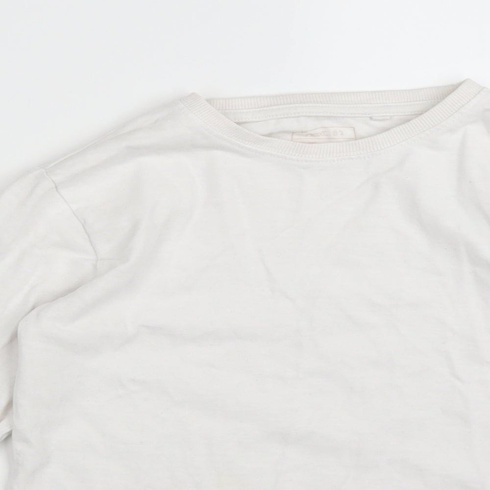 NEXT Boys White   Basic T-Shirt Size 8 Years