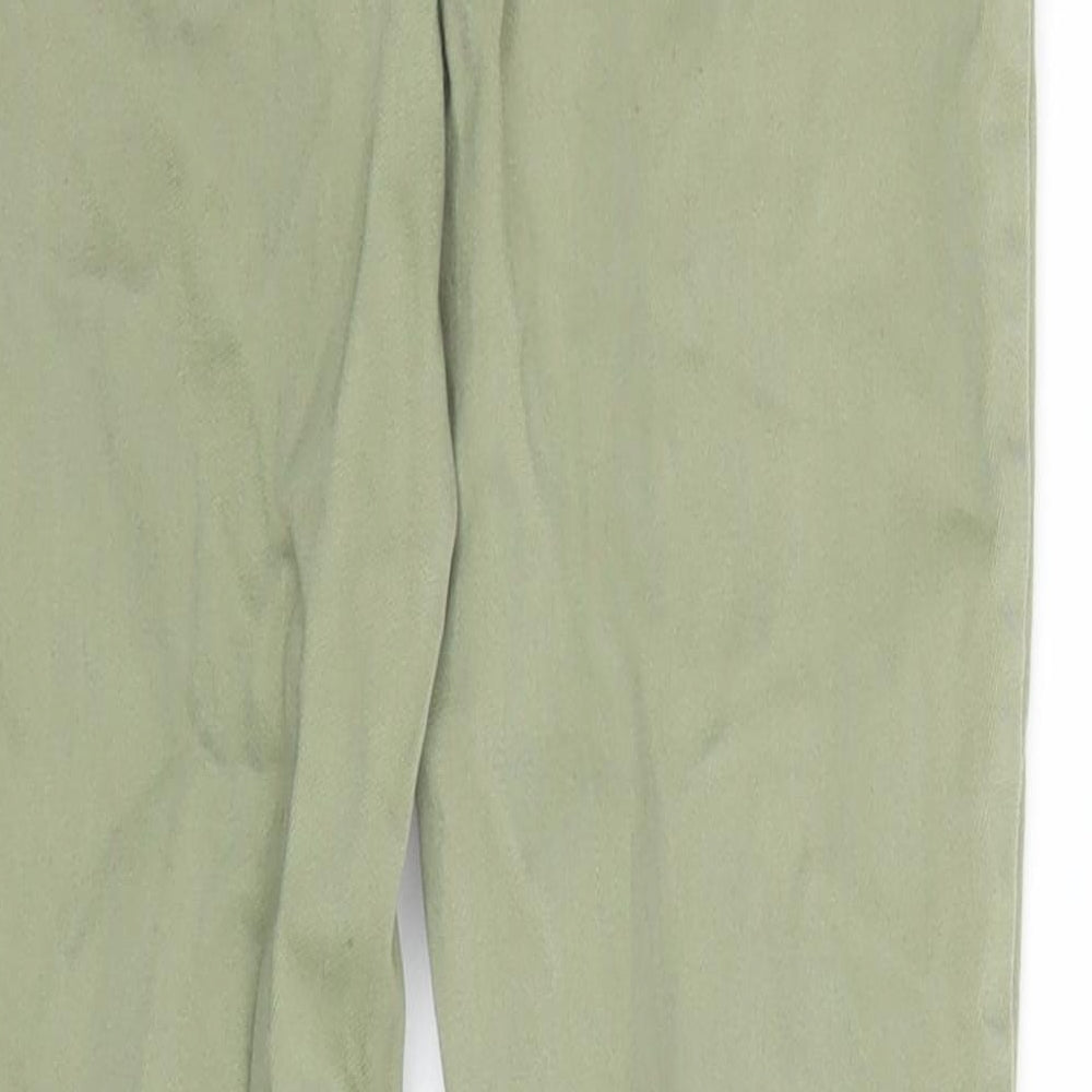 Primark Girls Green  Denim Skinny Jeans Size 8-9 Years - Distressed