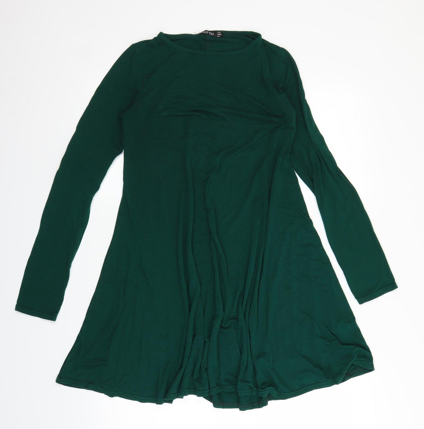 Boohoo Womens Green   A-Line  Size 10