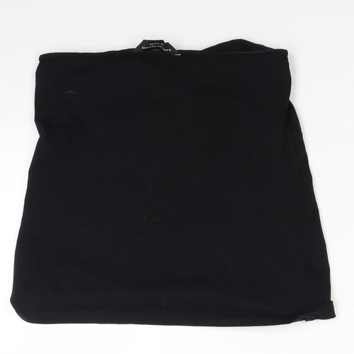 Dorothy Perkins Womens Black   Cropped Tank Size 14