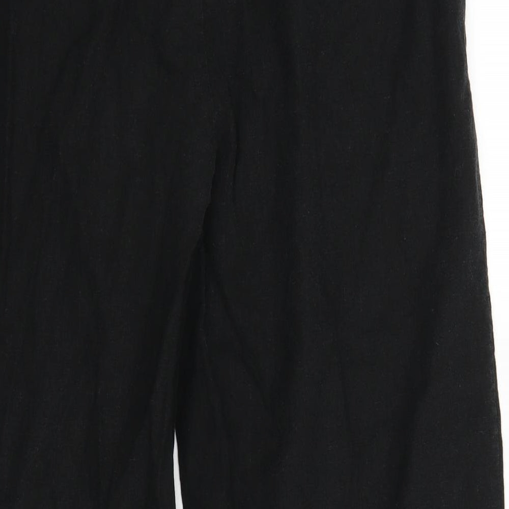 Dorothy Perkins Womens Black   Trousers  Size 18 L26 in