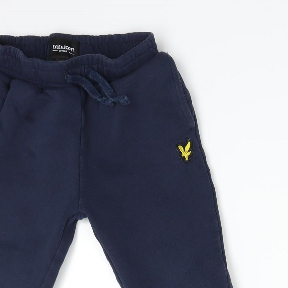 Lyle & Scott Boys Blue   Sweatpants Trousers Size 2 Years