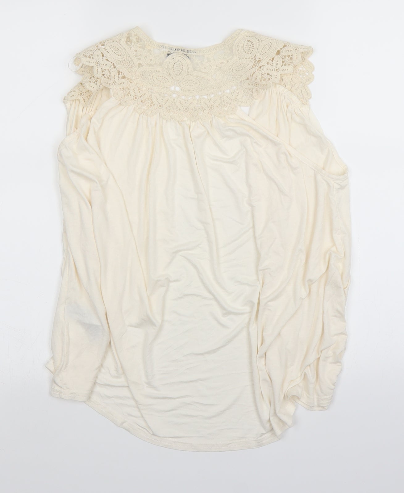 New Look Womens Ivory   Cardigan Jumper Size 10