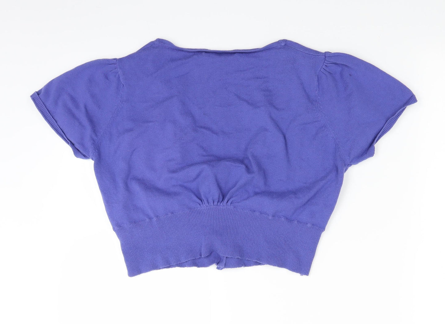 George Womens Purple   Cardigan Jumper Size 14