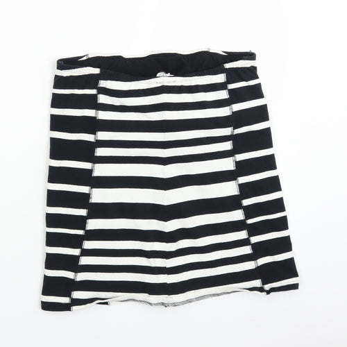 NEXT Womens White Striped  Basic Tank Size 16