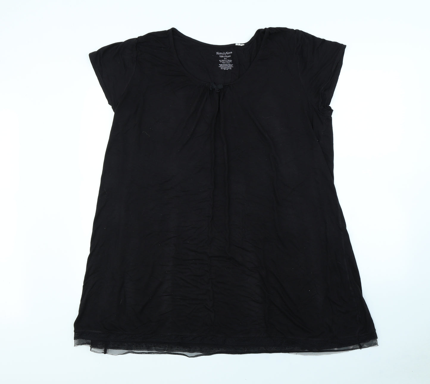 simply vera Womens Black   Mini  Size XL