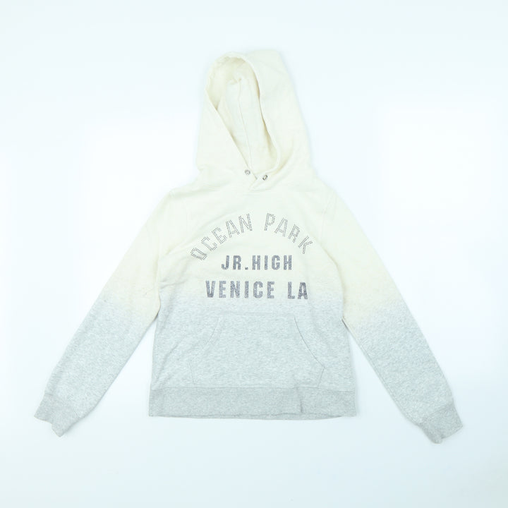 H&M Girls Grey   Pullover Hoodie Size 10 Years