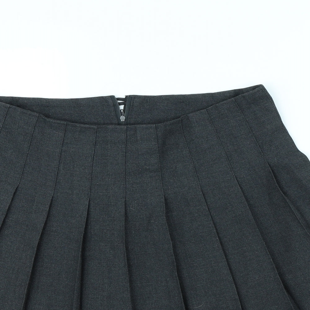 Trutex Womens Grey   Flare Skirt Size 28 in