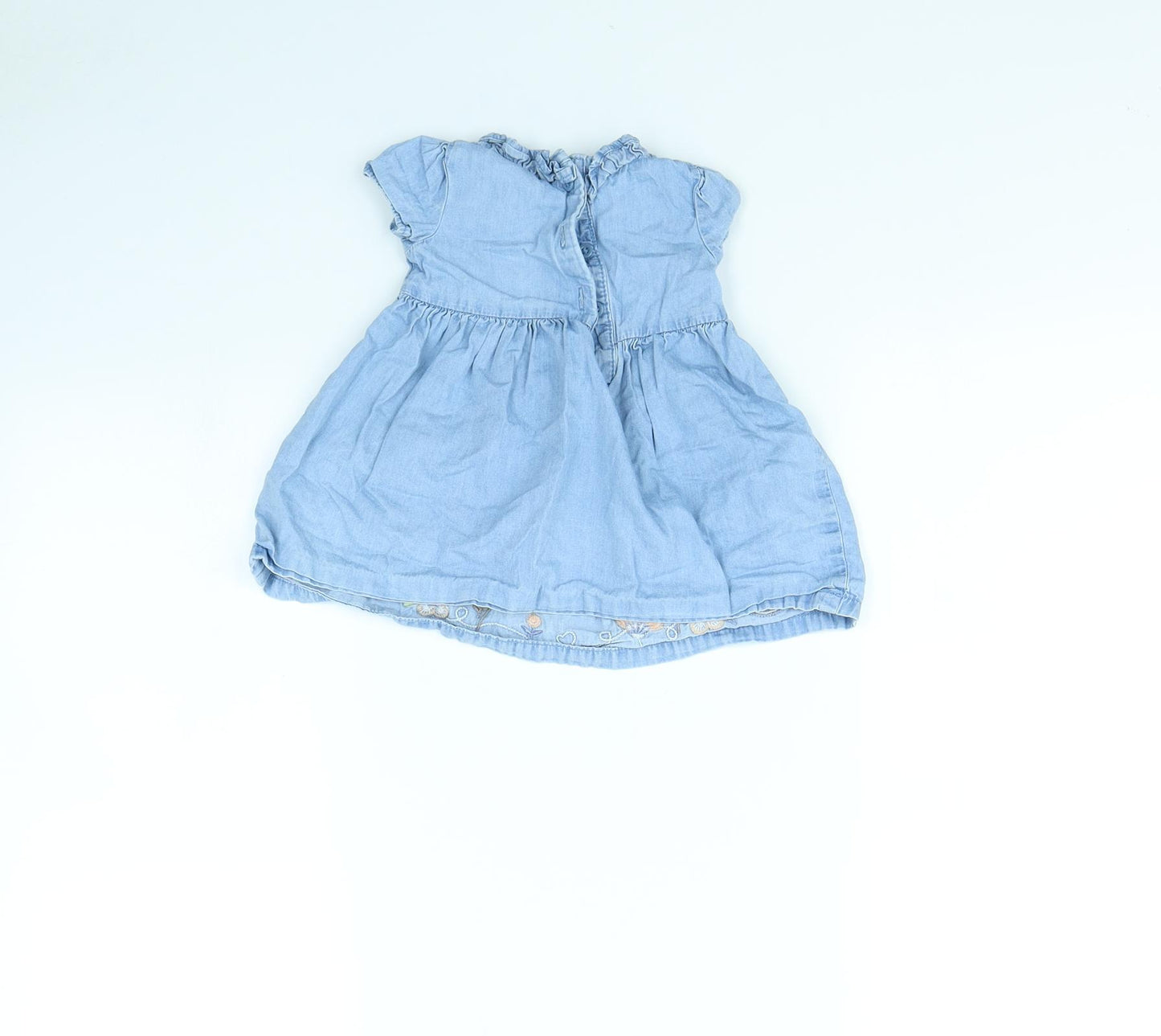 George Girls Blue   Fit & Flare  Size 3-6 Months