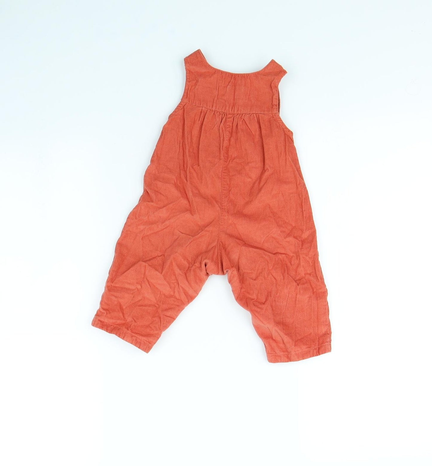JoJo Maman Bébé Baby Orange   Dungaree One-Piece Size 3-6 Months
