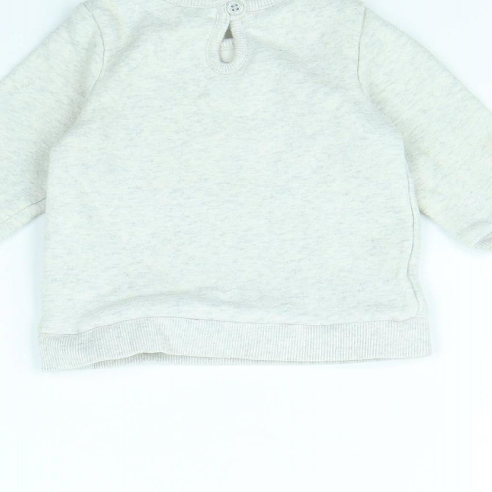 George Baby Grey   Pullover Jumper Size 3-6 Months  - Minnie mouse