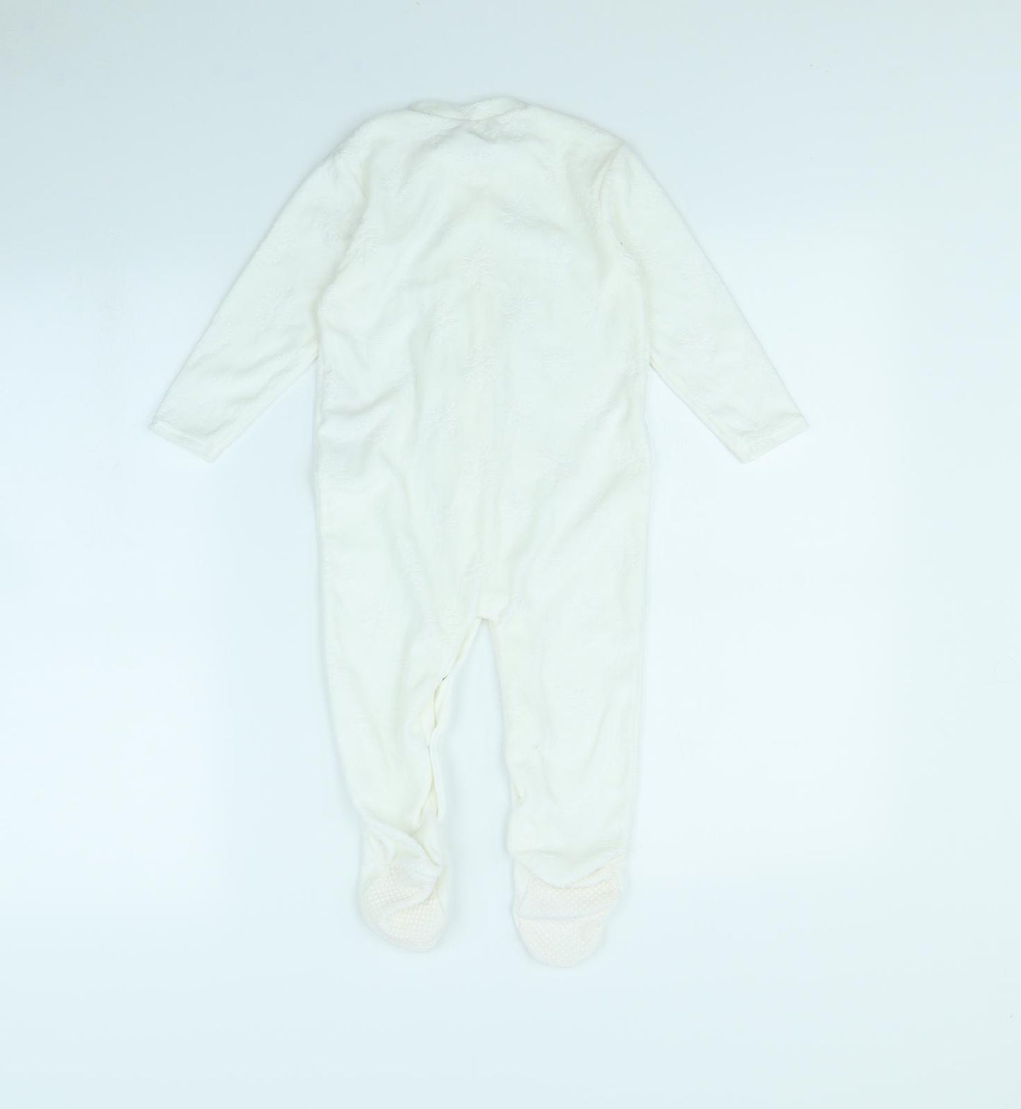 Primark Baby White   Babygrow One-Piece Size 12 Months  - Minnie mouse
