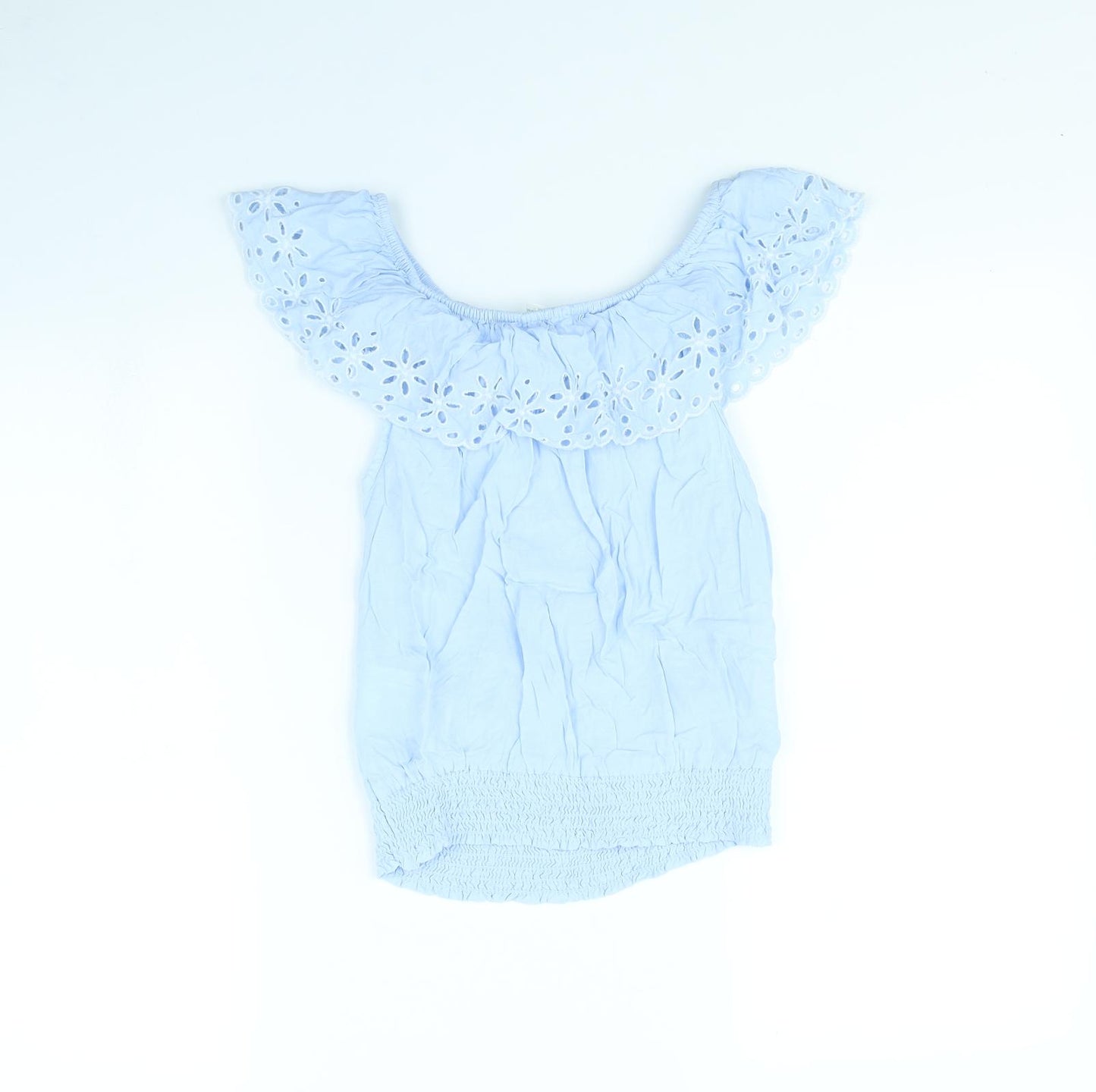 H&M Girls Blue   Basic Tank Size 12 Years
