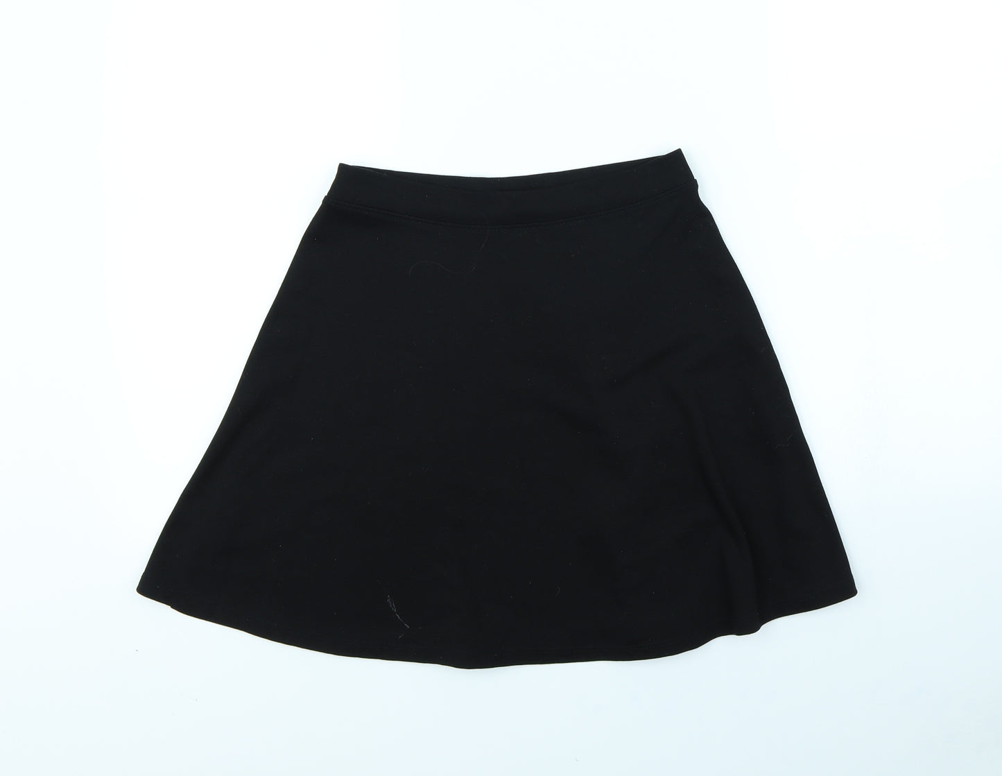 TU Girls Black   Flare Skirt Size 13 Years - School