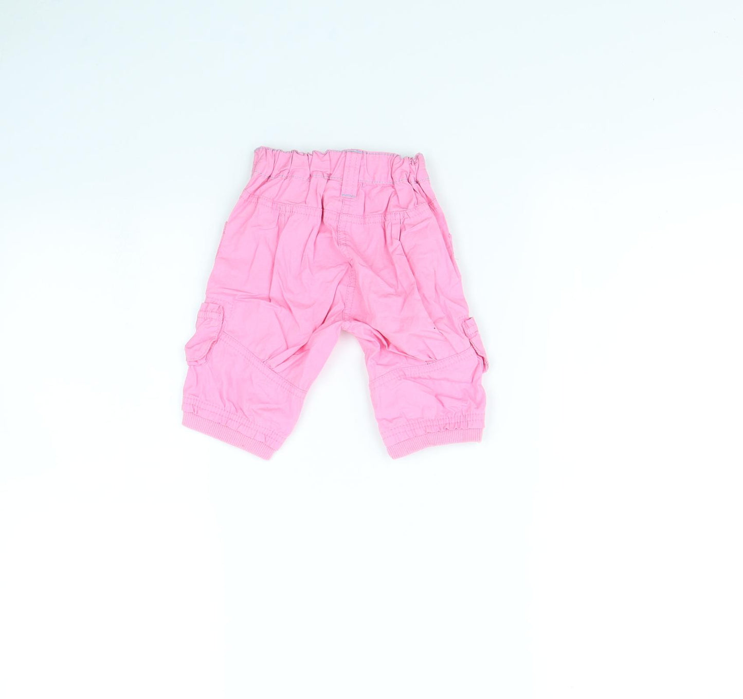 NEXT Girls Pink   Capri Trousers Size 6-9 Months