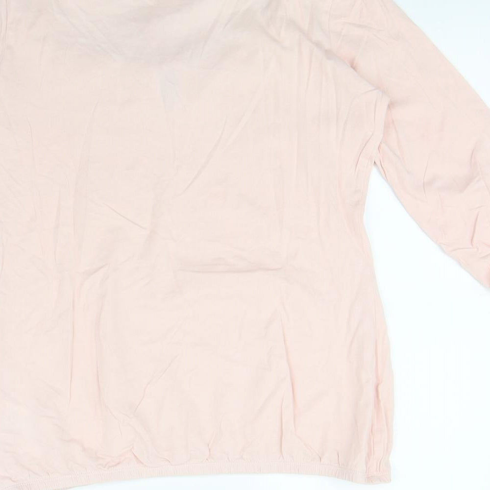 Spirit Womens Pink   Basic Blouse Size M