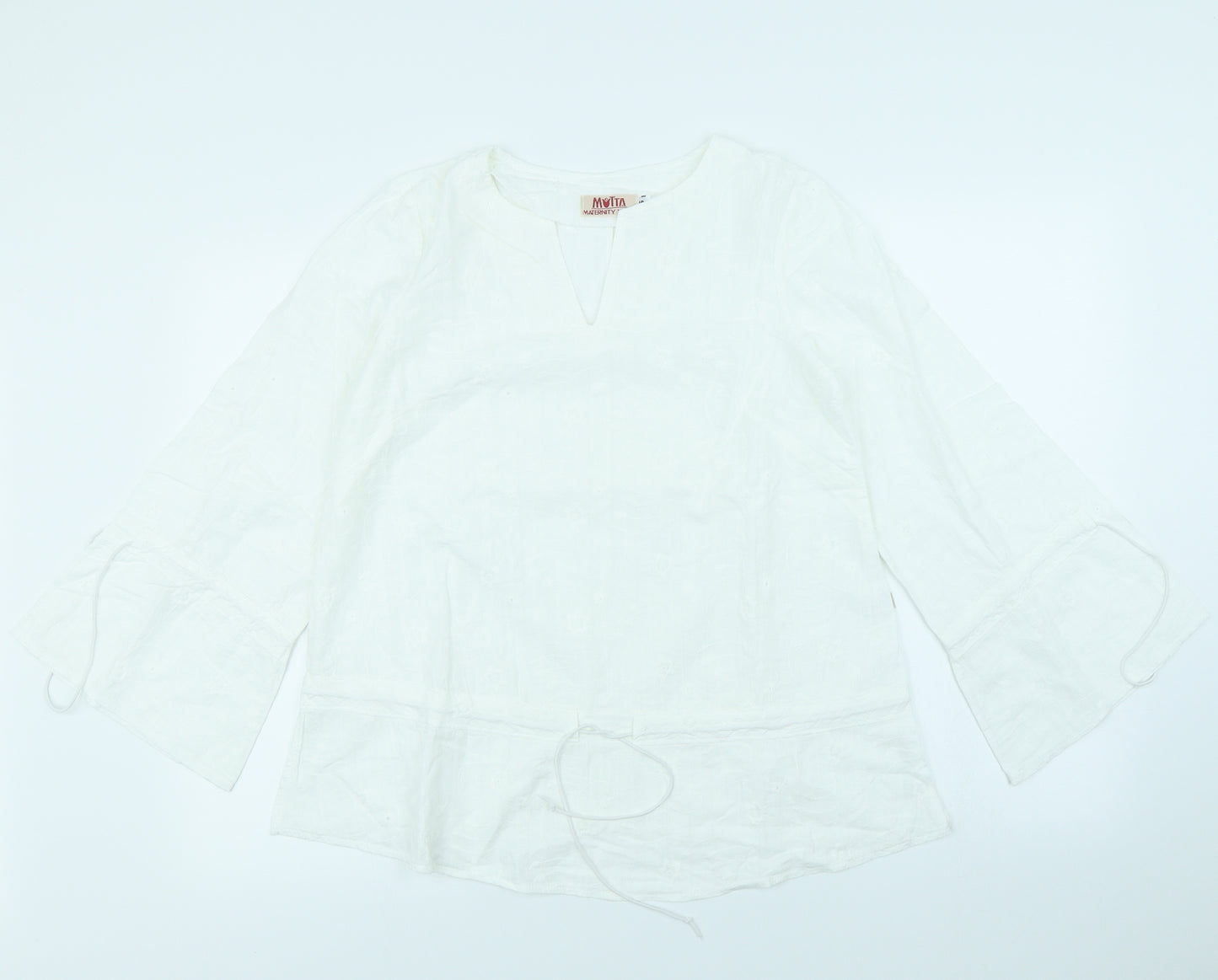 Preworn Womens White   Basic Blouse Size S