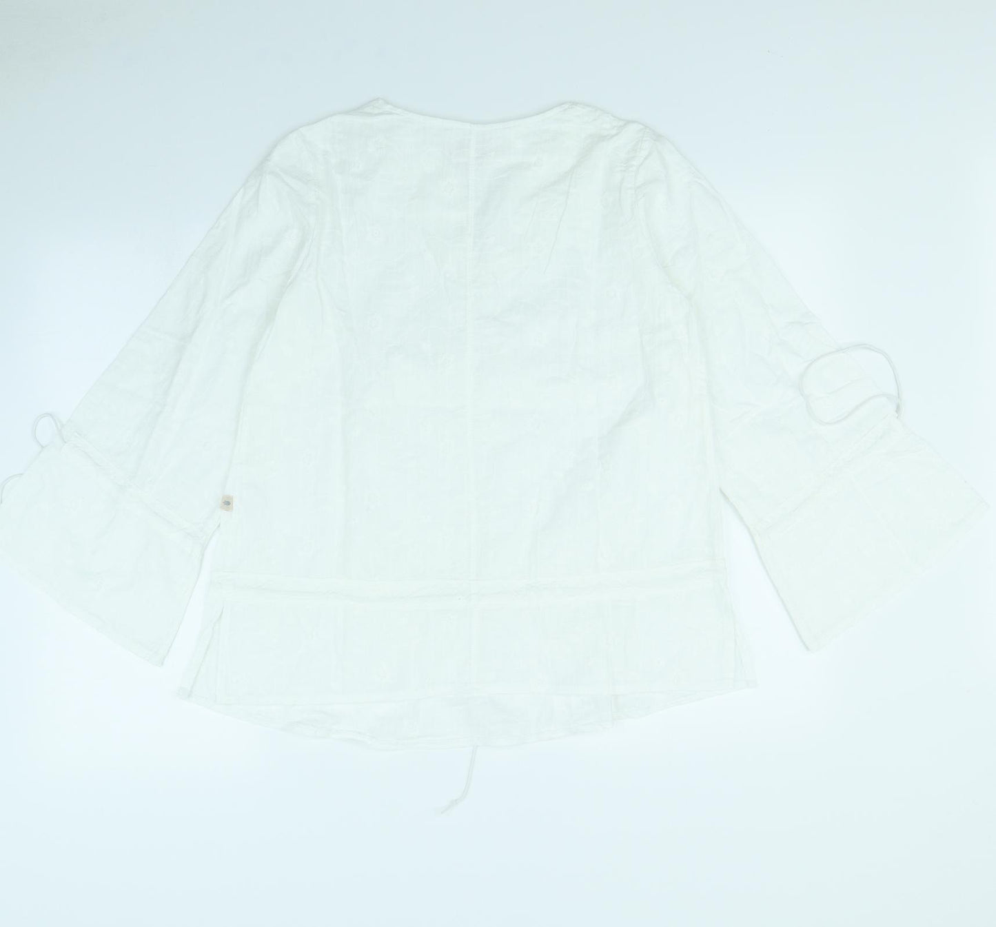Preworn Womens White   Basic Blouse Size S