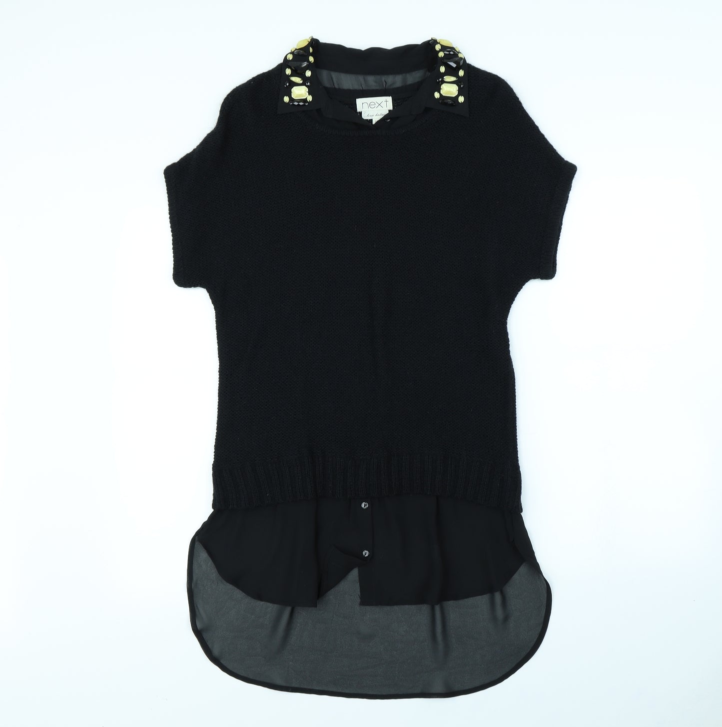 NEXT Womens Black   Pullover Jumper Size 10