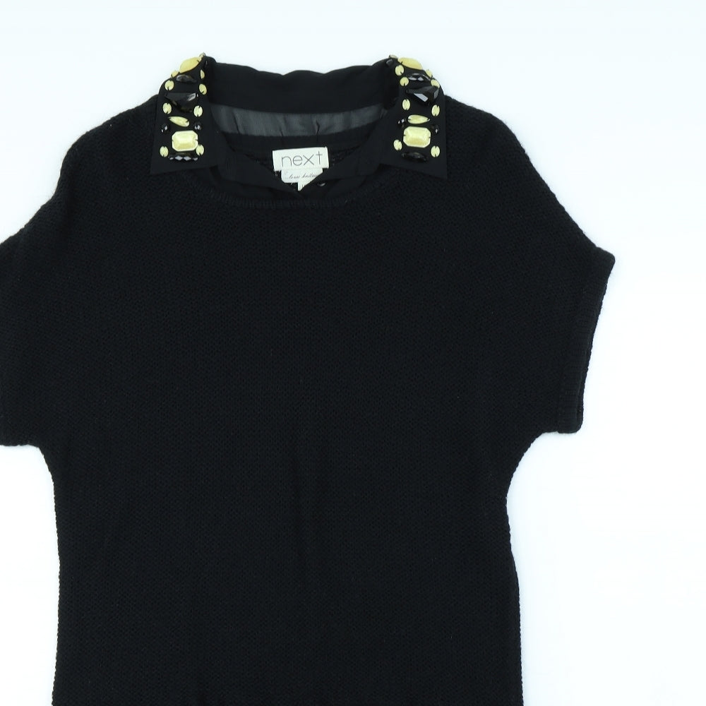 NEXT Womens Black   Pullover Jumper Size 10