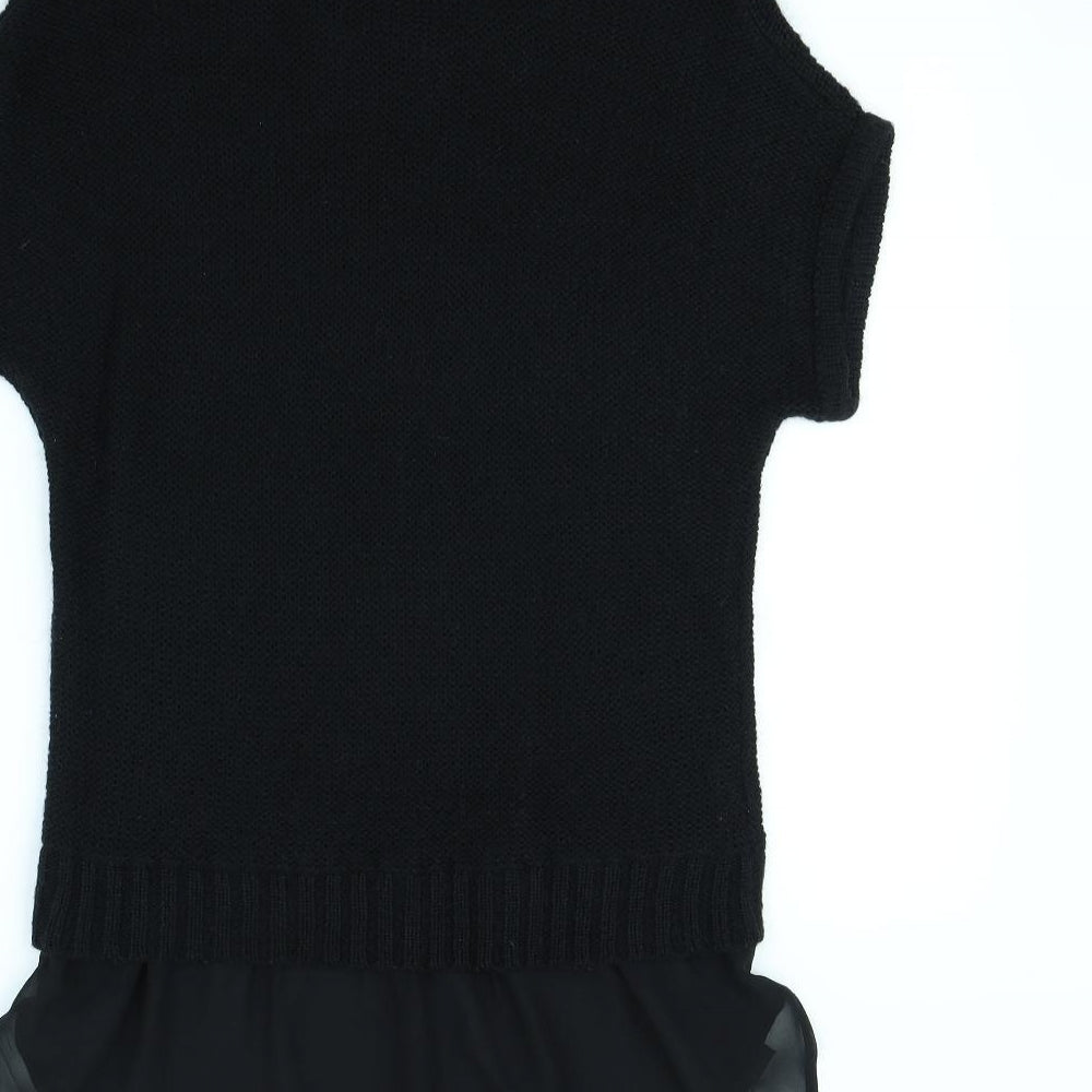 NEXT Womens Black   Pullover Jumper Size 10