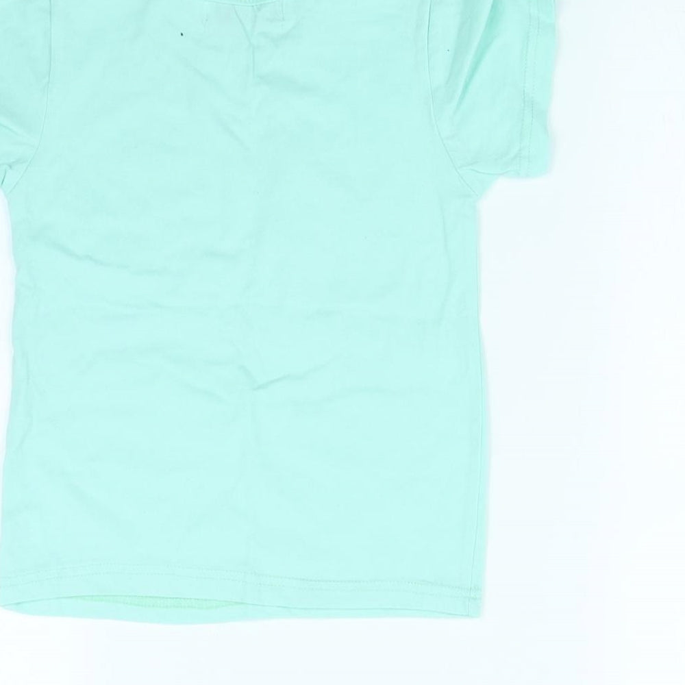 Samgami Girls Blue   Basic T-Shirt Size 6 Years