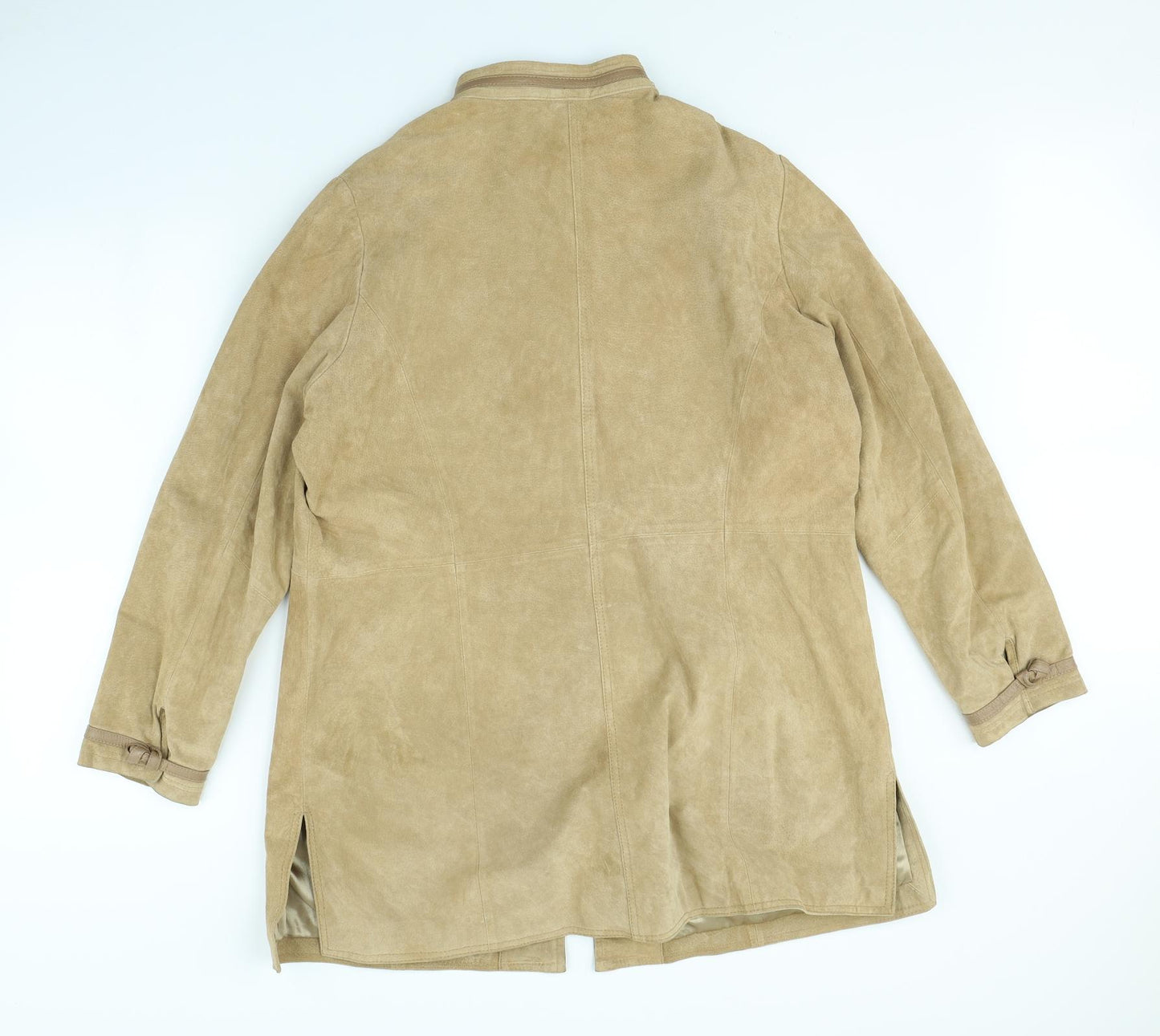 Agenda Womens Beige   Jacket Coat Size 22