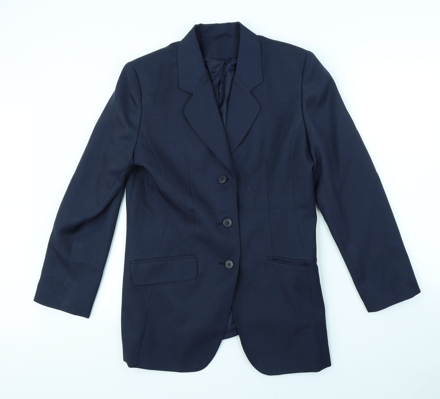 Preworn Mens Blue   Jacket Blazer Size S  - Shoulder Pads