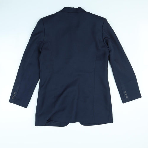 Preworn Mens Blue   Jacket Blazer Size S  - Shoulder Pads