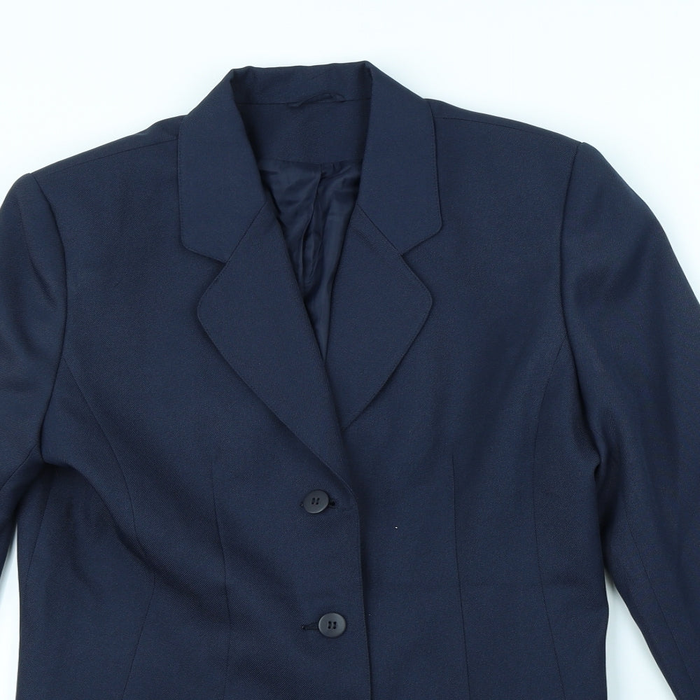 Preworn Mens Blue   Jacket Blazer Size S  - Shoulder Pads