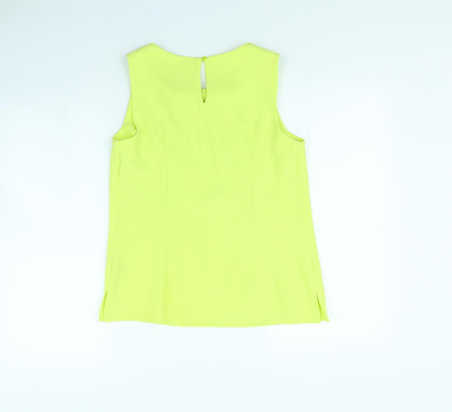 Dorothy Perkins Womens Yellow   Basic Tank Size 10