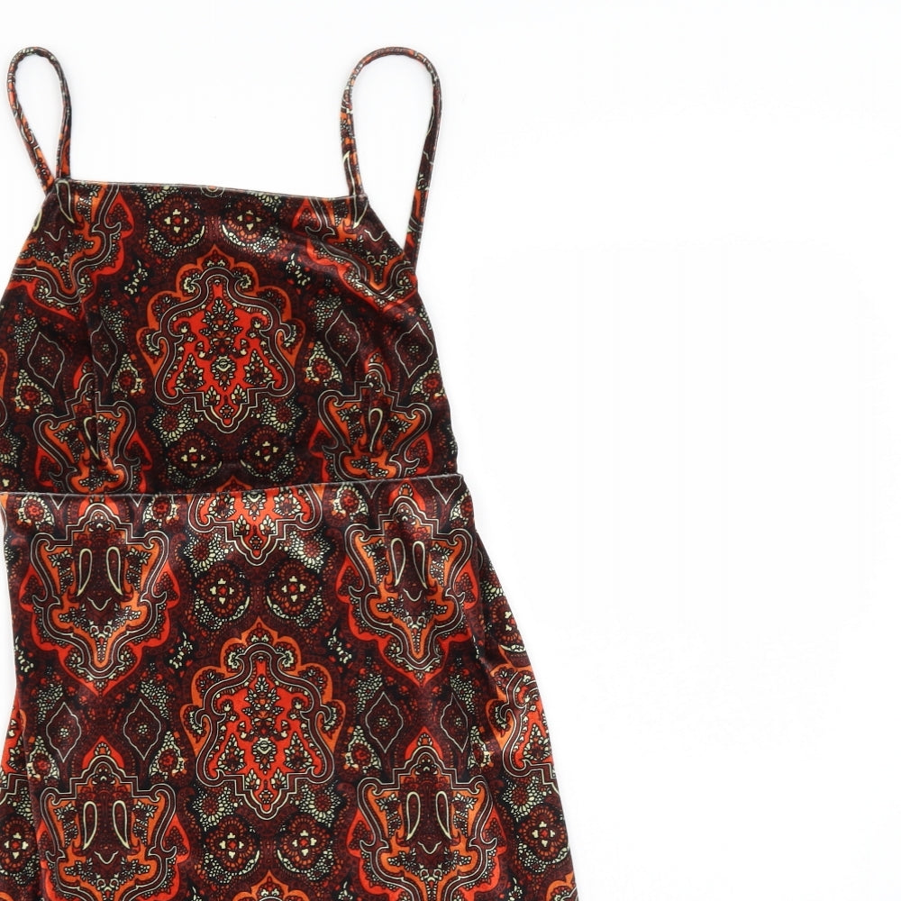 Motel Womens Multicoloured Paisley  Mini  Size S