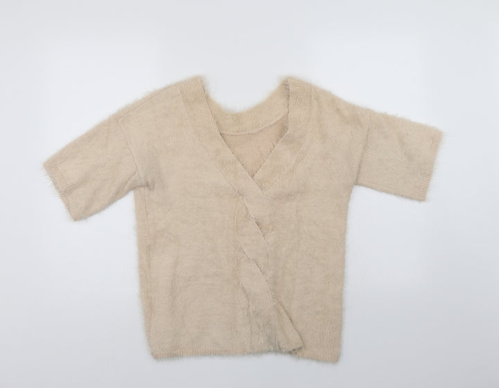NEXT Womens Beige Pullover Jumper Size 12
