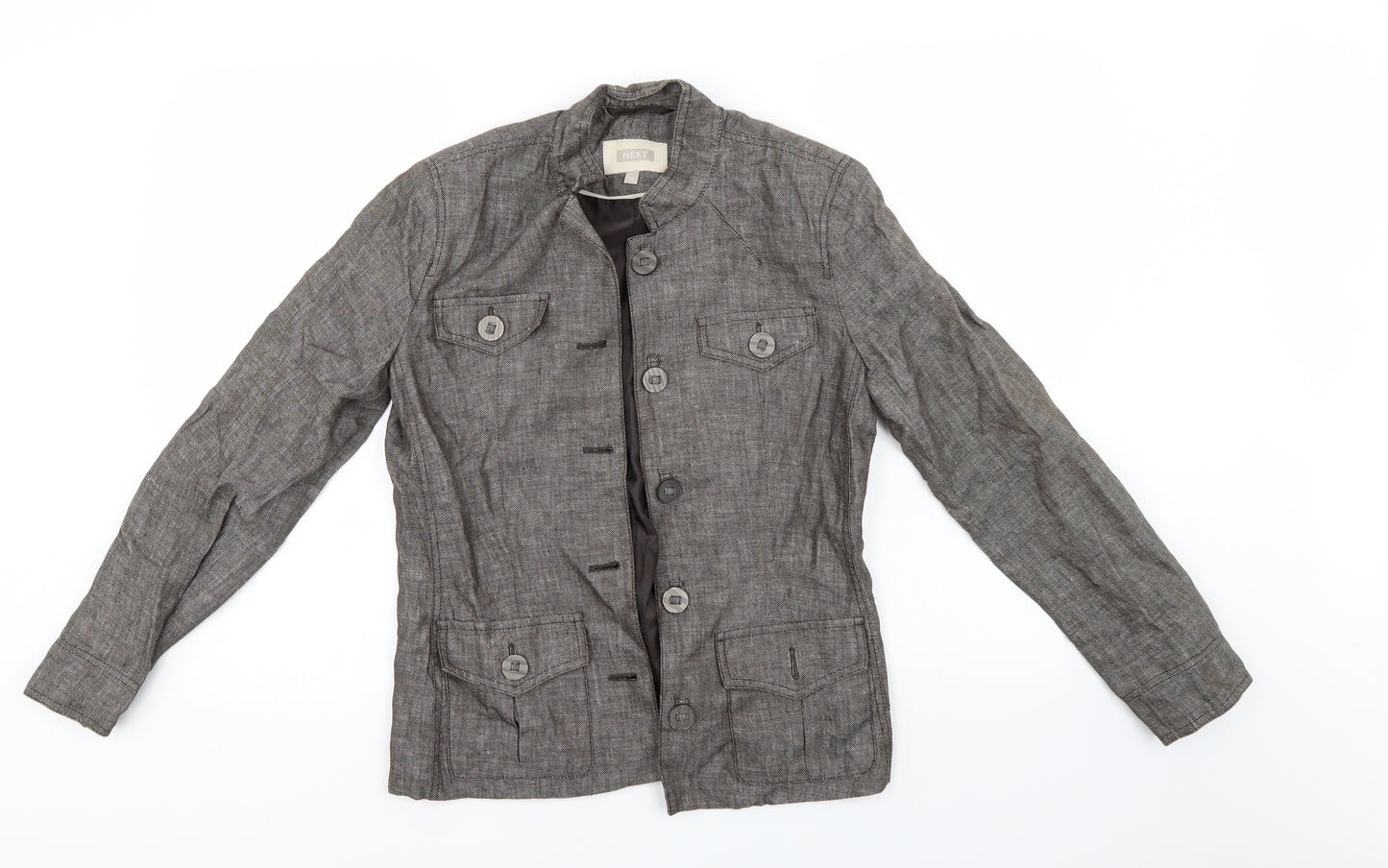 NEXT Womens Grey  Denim Jacket  Size 10