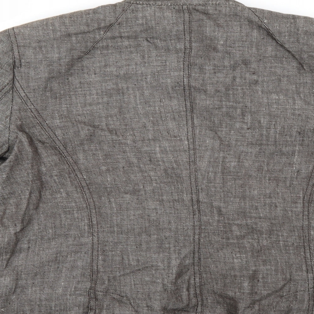 NEXT Womens Grey  Denim Jacket  Size 10