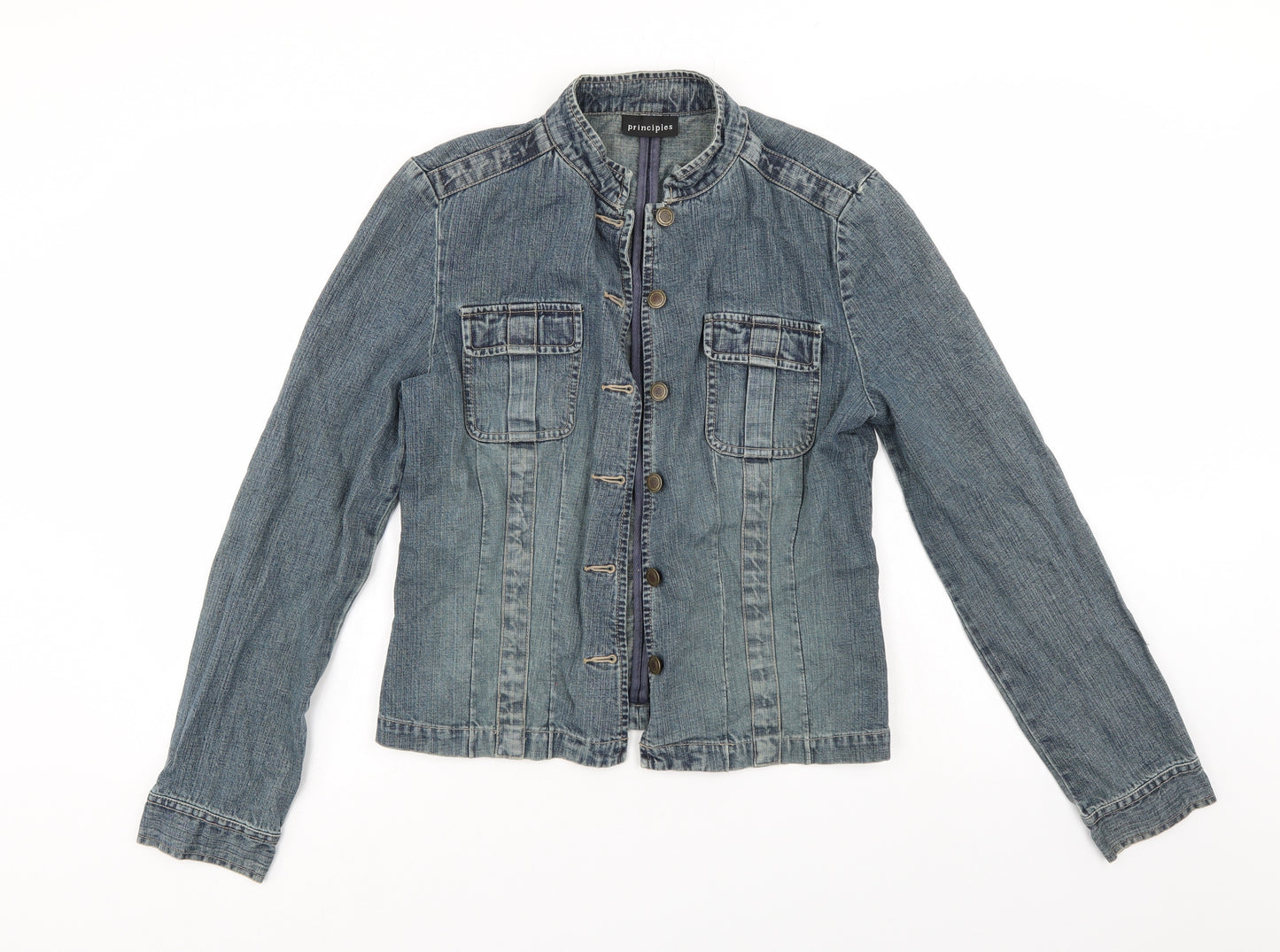 Principles Womens Blue  Denim Jacket  Size 12