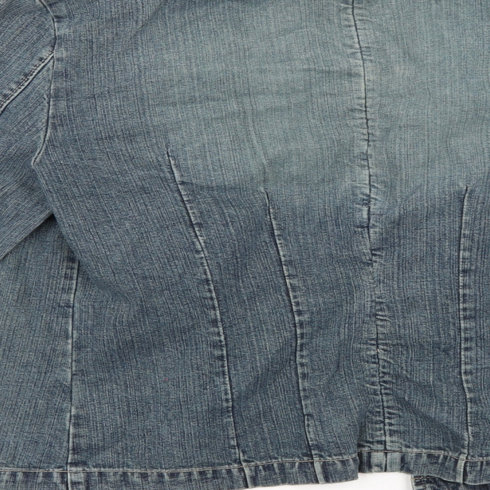 Principles Womens Blue  Denim Jacket  Size 12