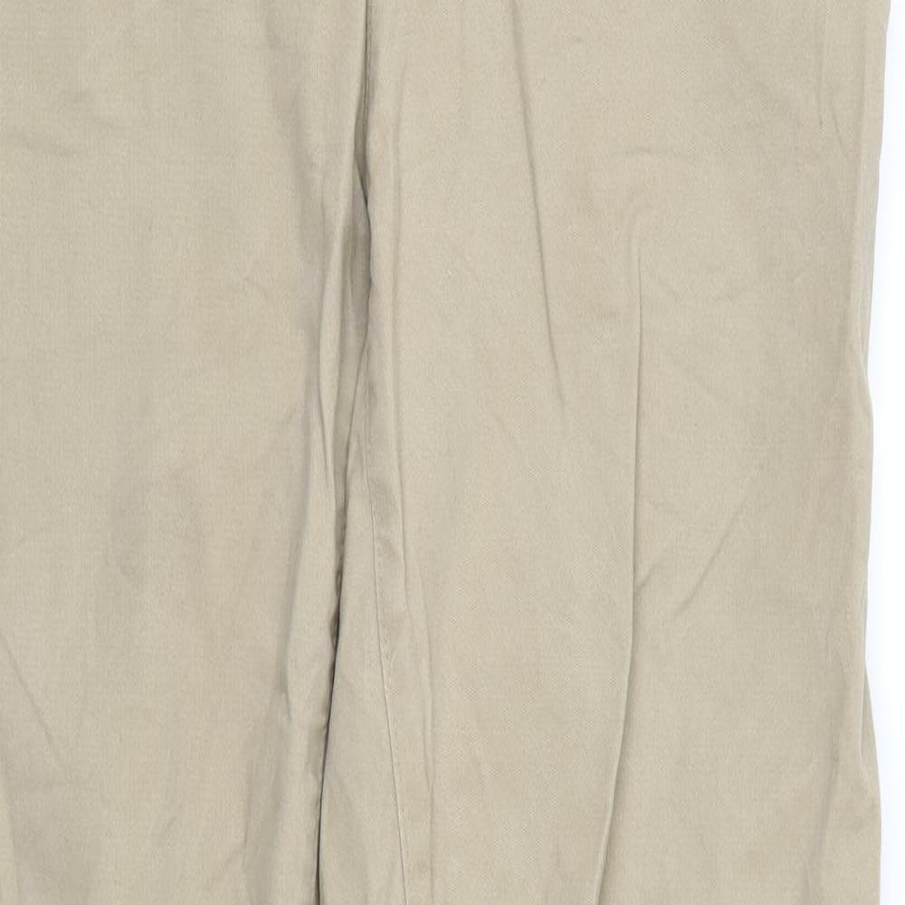 NEXT Mens Beige   Chino Trousers Size 36 L31 in