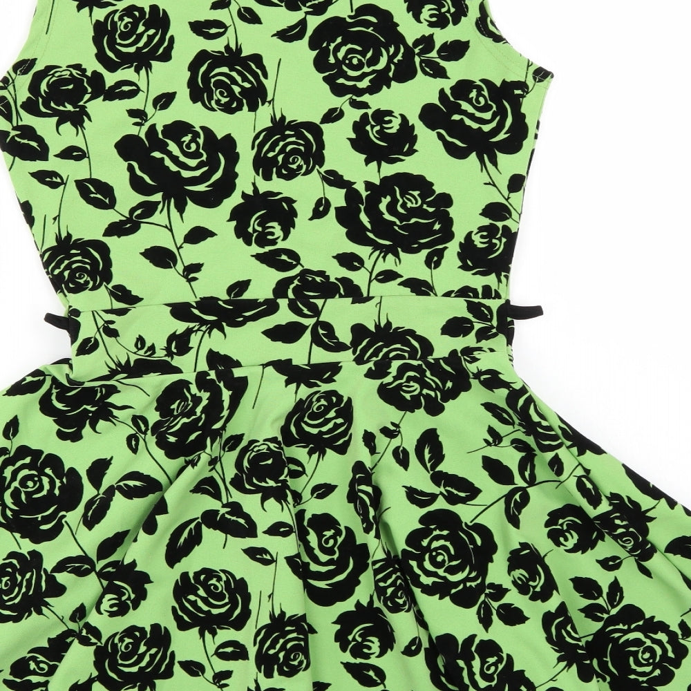 Moda Womens Multicoloured Floral  Fit & Flare  Size S